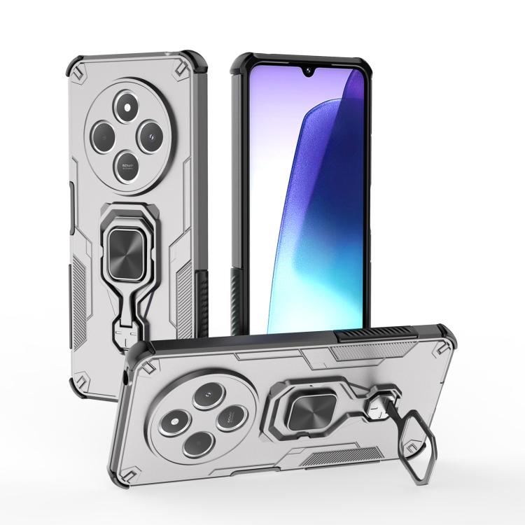 Metal Kickstand TPU Hybrid PC Phone Case, For Redmi Note 14 Pro 5G, For Redmi 14C 4G