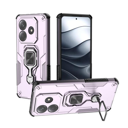 Metal Kickstand TPU Hybrid PC Phone Case, For Redmi Note 17 5G 169.7mm, For Redmi Note 17 Pro Max 5G 163.4mm, For Redmi Note 17 Pro 5G 163.5mm, For Redmi 17 5G / 4G Global 170mm, For Redmi Turbo 5 Max / Poco X8 Pro Max, For Redmi Turbo 5 / Poco X8 Pro ...