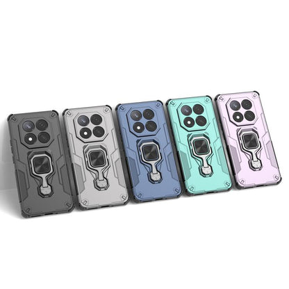 Metal Kickstand TPU Hybrid PC Phone Case, For Redmi Note 14 Pro 5G, For Redmi 14C 4G
