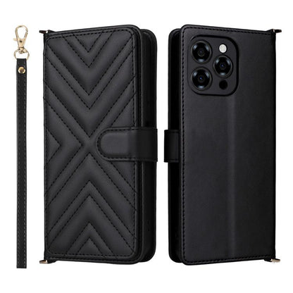 Multifunctional 6-Card Slots Leather Phone Case with Wrist Strap, For Doogee Note 56X / Note 56X Pro, For Doogee Note 59 / Note 59 Pro, For Doogee Note 58 / Note 58 Pro