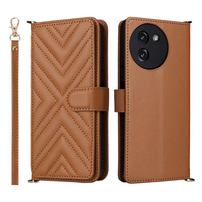 Multifunctional 6-Card Slots Leather Phone Case with Wrist Strap, For Doogee Note 56X / Note 56X Pro, For Doogee Note 59 / Note 59 Pro, For Doogee Note 58 / Note 58 Pro