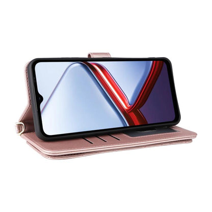 Multifunctional 6-Card Slots Leather Phone Case with Wrist Strap, For Doogee Note 56X / Note 56X Pro, For Doogee Note 59 / Note 59 Pro, For Doogee Note 58 / Note 58 Pro