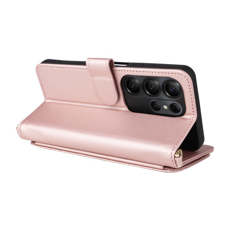 Multifunctional 6-Card Slots Leather Phone Case with Wrist Strap, For Doogee Note 56X / Note 56X Pro, For Doogee Note 59 / Note 59 Pro, For Doogee Note 58 / Note 58 Pro