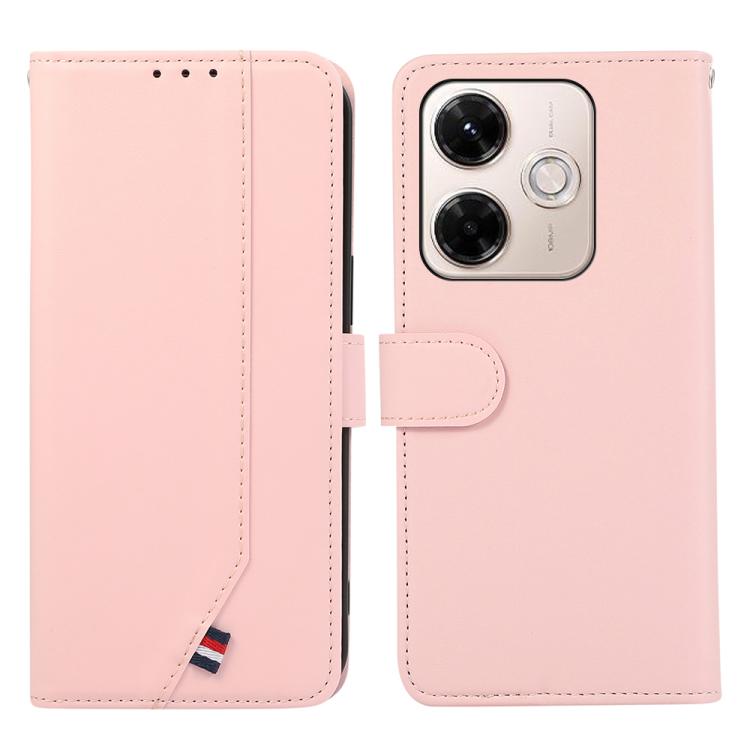 ABEEL Delicate Texture Splicing RFID Leather Phone Case, For Redmi Note 17 4G Global 169.7mm, For Redmi K100 Pro Max/Poco F9 Ultra 5G, For Redmi K100 Pro 5G/Poco F9 Pro 5G, For Redmi 17 5G / 4G Global 170mm, For Redmi A7 Pro 171mm/Poco C85x 5G         ...