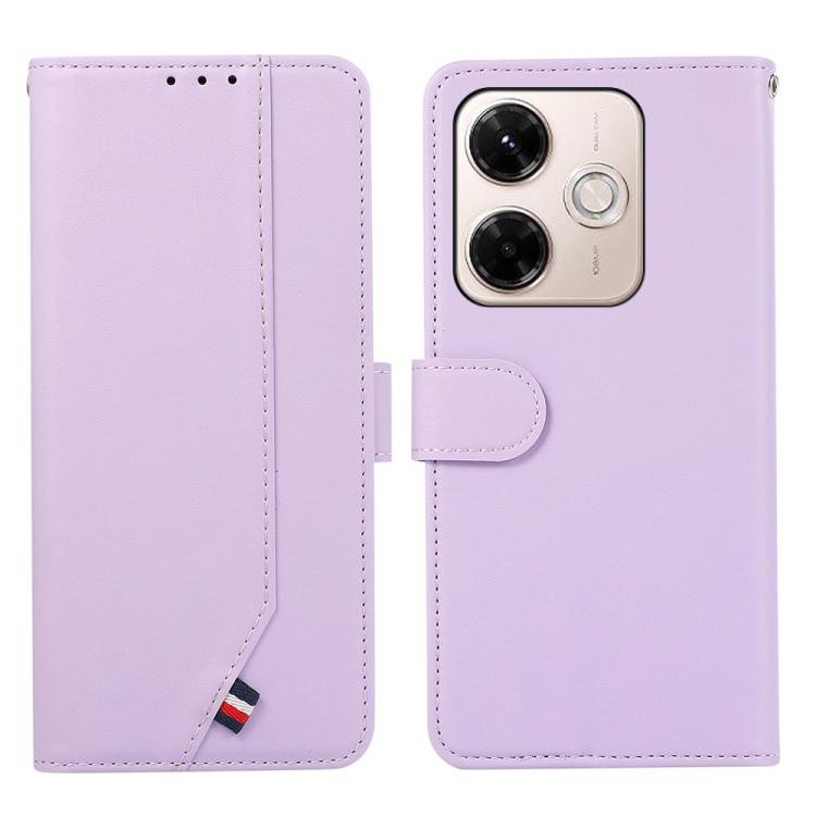 ABEEL Delicate Texture Splicing RFID Leather Phone Case, For Redmi Note 17 4G Global 169.7mm, For Redmi K100 Pro Max/Poco F9 Ultra 5G, For Redmi K100 Pro 5G/Poco F9 Pro 5G, For Redmi 17 5G / 4G Global 170mm, For Redmi A7 Pro 171mm/Poco C85x 5G         ...
