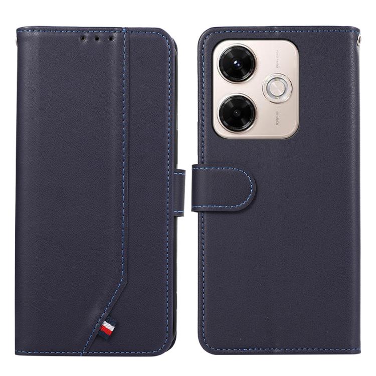 ABEEL Delicate Texture Splicing RFID Leather Phone Case, For Redmi Note 17 4G Global 169.7mm, For Redmi K100 Pro Max/Poco F9 Ultra 5G, For Redmi K100 Pro 5G/Poco F9 Pro 5G, For Redmi 17 5G / 4G Global 170mm, For Redmi A7 Pro 171mm/Poco C85x 5G         ...