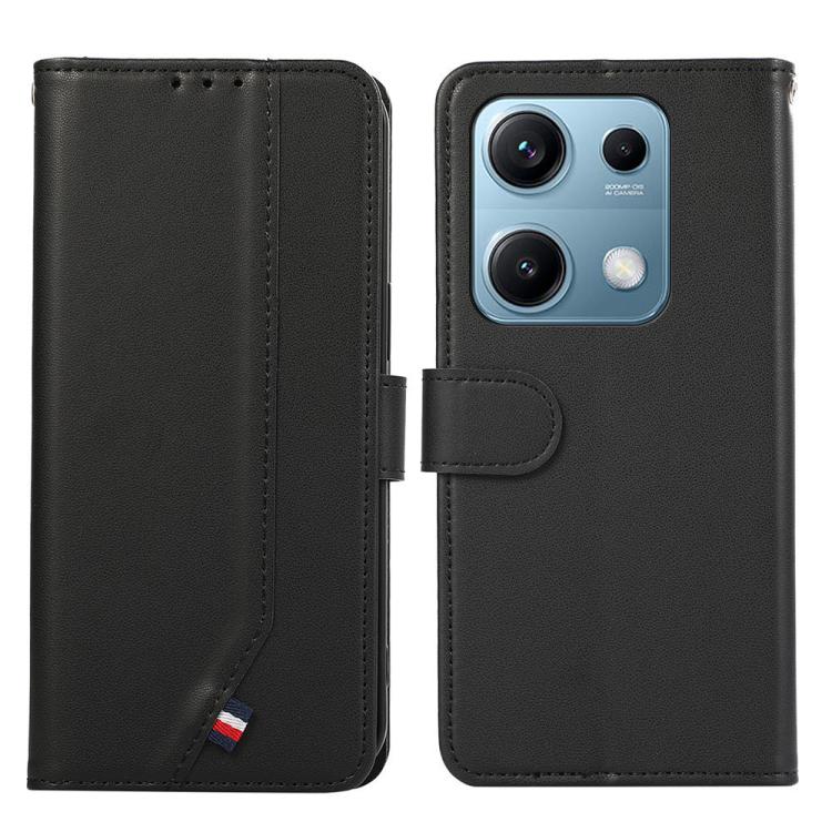 ABEEL Delicate Texture Splicing RFID Leather Phone Case, For Redmi A5 4G 171.7mm / Poco C71, For Redmi Note 14s, For Redmi Note 14 4G 164.84mm, For Redmi Turbo 4 Pro