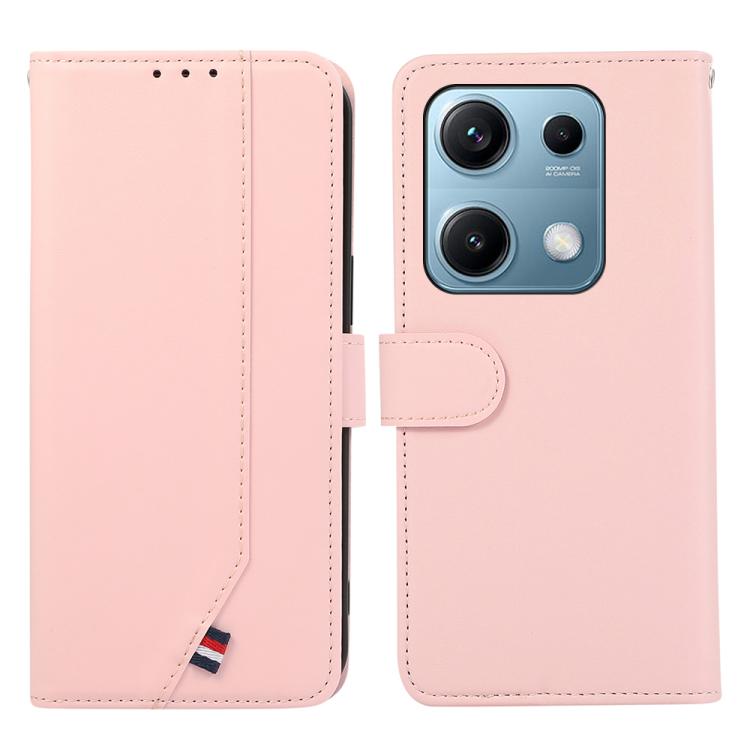 ABEEL Delicate Texture Splicing RFID Leather Phone Case, For Redmi A5 4G 171.7mm / Poco C71, For Redmi Note 14s, For Redmi Note 14 4G 164.84mm, For Redmi Turbo 4 Pro