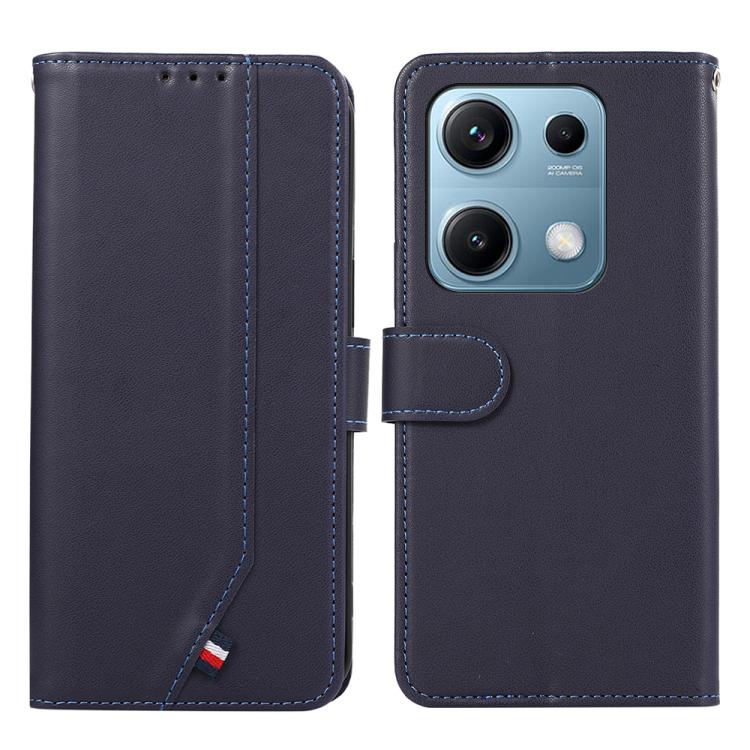 ABEEL Delicate Texture Splicing RFID Leather Phone Case, For Redmi A5 4G 171.7mm / Poco C71, For Redmi Note 14s, For Redmi Note 14 4G 164.84mm, For Redmi Turbo 4 Pro