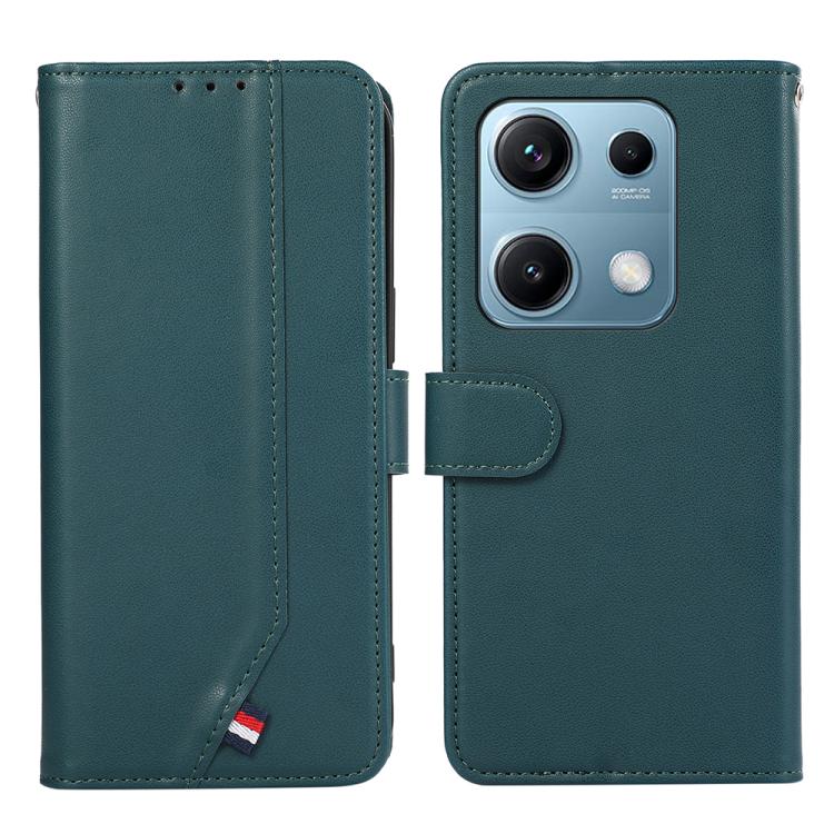 ABEEL Delicate Texture Splicing RFID Leather Phone Case, For Redmi A5 4G 171.7mm / Poco C71, For Redmi Note 14s, For Redmi Note 14 4G 164.84mm, For Redmi Turbo 4 Pro