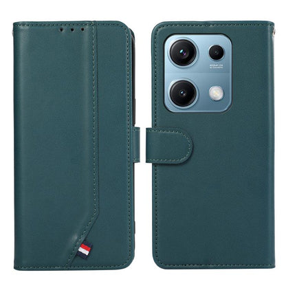 ABEEL Delicate Texture Splicing RFID Leather Phone Case, For Redmi A5 4G 171.7mm / Poco C71, For Redmi Note 14s, For Redmi Note 14 4G 164.84mm, For Redmi Turbo 4 Pro