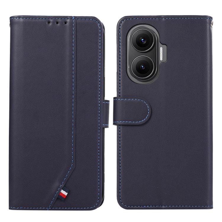 ABEEL Delicate Texture Splicing RFID Leather Phone Case, For Redmi A5 4G 171.7mm / Poco C71, For Redmi Note 14s, For Redmi Note 14 4G 164.84mm, For Redmi Turbo 4 Pro