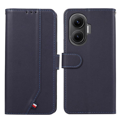 ABEEL Delicate Texture Splicing RFID Leather Phone Case, For Redmi A5 4G 171.7mm / Poco C71, For Redmi Note 14s, For Redmi Note 14 4G 164.84mm, For Redmi Turbo 4 Pro