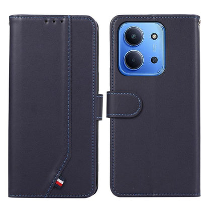 ABEEL Delicate Texture Splicing RFID Leather Phone Case, For Redmi Note 17 4G Global 169.7mm, For Redmi K100 Pro Max/Poco F9 Ultra 5G, For Redmi K100 Pro 5G/Poco F9 Pro 5G, For Redmi 17 5G / 4G Global 170mm, For Redmi A7 Pro 171mm/Poco C85x 5G         ...