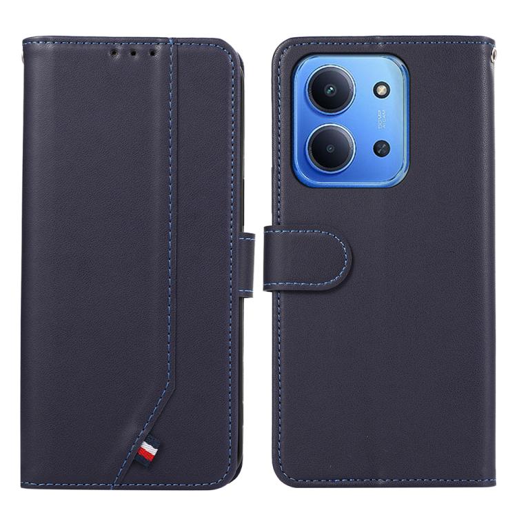 ABEEL Delicate Texture Splicing RFID Leather Phone Case, For Redmi Note 17 4G Global 169.7mm, For Redmi K100 Pro Max/Poco F9 Ultra 5G, For Redmi K100 Pro 5G/Poco F9 Pro 5G, For Redmi 17 5G / 4G Global 170mm, For Redmi A7 Pro 171mm/Poco C85x 5G         ...