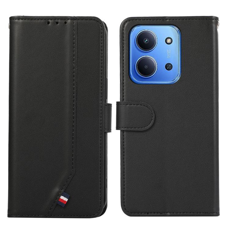 ABEEL Delicate Texture Splicing RFID Leather Phone Case, For Redmi Note 17 4G Global 169.7mm, For Redmi K100 Pro Max/Poco F9 Ultra 5G, For Redmi K100 Pro 5G/Poco F9 Pro 5G, For Redmi 17 5G / 4G Global 170mm, For Redmi A7 Pro 171mm/Poco C85x 5G         ...