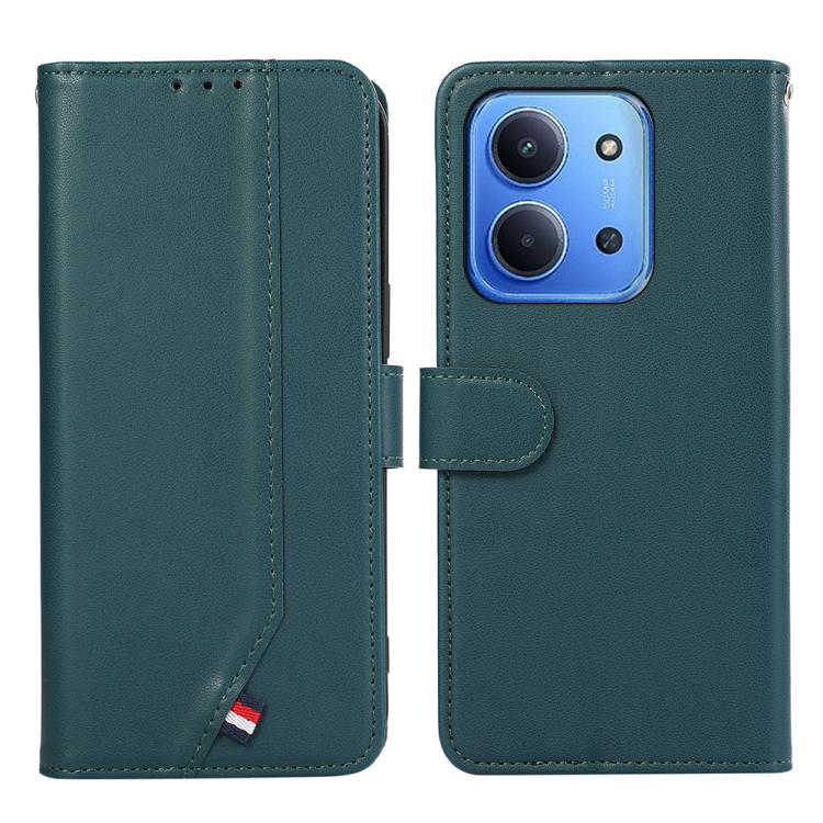 ABEEL Delicate Texture Splicing RFID Leather Phone Case, For Redmi Note 17 4G Global 169.7mm, For Redmi K100 Pro Max/Poco F9 Ultra 5G, For Redmi K100 Pro 5G/Poco F9 Pro 5G, For Redmi 17 5G / 4G Global 170mm, For Redmi A7 Pro 171mm/Poco C85x 5G         ...