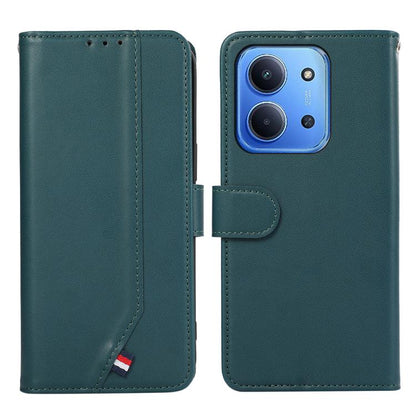 ABEEL Delicate Texture Splicing RFID Leather Phone Case, For Redmi Note 17 4G Global 169.7mm, For Redmi K100 Pro Max/Poco F9 Ultra 5G, For Redmi K100 Pro 5G/Poco F9 Pro 5G, For Redmi 17 5G / 4G Global 170mm, For Redmi A7 Pro 171mm/Poco C85x 5G         ...
