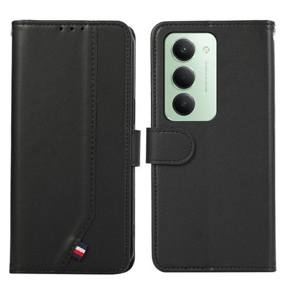 ABEEL Delicate Texture Splicing RFID Leather Phone Case, For Redmi Note 17 4G Global 169.7mm, For Redmi K100 Pro Max/Poco F9 Ultra 5G, For Redmi K100 Pro 5G/Poco F9 Pro 5G, For Redmi 17 5G / 4G Global 170mm, For Redmi A7 Pro 171mm/Poco C85x 5G         ...