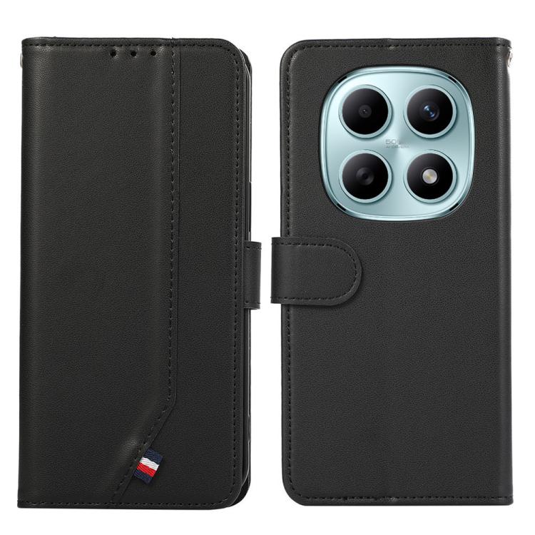 ABEEL Delicate Texture Splicing RFID Leather Phone Case, For Redmi Note 17 4G Global 169.7mm, For Redmi K100 Pro Max/Poco F9 Ultra 5G, For Redmi K100 Pro 5G/Poco F9 Pro 5G, For Redmi 17 5G / 4G Global 170mm, For Redmi A7 Pro 171mm/Poco C85x 5G         ...