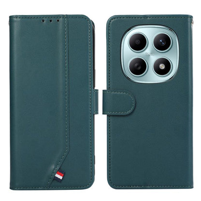 ABEEL Delicate Texture Splicing RFID Leather Phone Case, For Redmi Note 17 4G Global 169.7mm, For Redmi K100 Pro Max/Poco F9 Ultra 5G, For Redmi K100 Pro 5G/Poco F9 Pro 5G, For Redmi 17 5G / 4G Global 170mm, For Redmi A7 Pro 171mm/Poco C85x 5G         ...