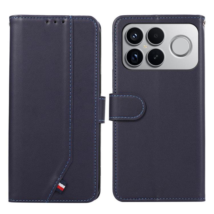 ABEEL Delicate Texture Splicing RFID Leather Phone Case, For Redmi Note 17 4G Global 169.7mm, For Redmi K100 Pro Max/Poco F9 Ultra 5G, For Redmi K100 Pro 5G/Poco F9 Pro 5G, For Redmi 17 5G / 4G Global 170mm, For Redmi A7 Pro 171mm/Poco C85x 5G         ...