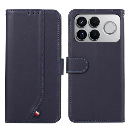 ABEEL Delicate Texture Splicing RFID Leather Phone Case, For Redmi Note 17 4G Global 169.7mm, For Redmi K100 Pro Max/Poco F9 Ultra 5G, For Redmi K100 Pro 5G/Poco F9 Pro 5G, For Redmi 17 5G / 4G Global 170mm, For Redmi A7 Pro 171mm/Poco C85x 5G         ...