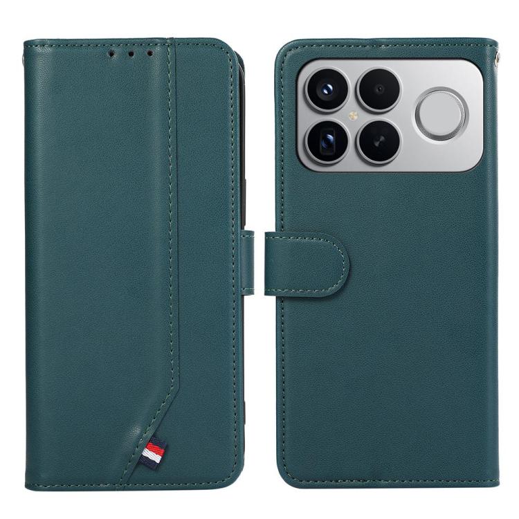 ABEEL Delicate Texture Splicing RFID Leather Phone Case, For Redmi Note 17 4G Global 169.7mm, For Redmi K100 Pro Max/Poco F9 Ultra 5G, For Redmi K100 Pro 5G/Poco F9 Pro 5G, For Redmi 17 5G / 4G Global 170mm, For Redmi A7 Pro 171mm/Poco C85x 5G         ...