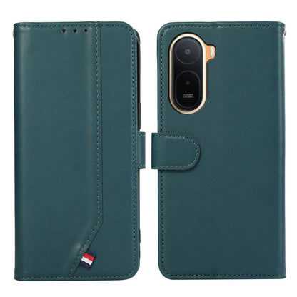 ABEEL Delicate Texture Splicing RFID Leather Phone Case, For Redmi Note 17 4G Global 169.7mm, For Redmi K100 Pro Max/Poco F9 Ultra 5G, For Redmi K100 Pro 5G/Poco F9 Pro 5G, For Redmi 17 5G / 4G Global 170mm, For Redmi A7 Pro 171mm/Poco C85x 5G         ...
