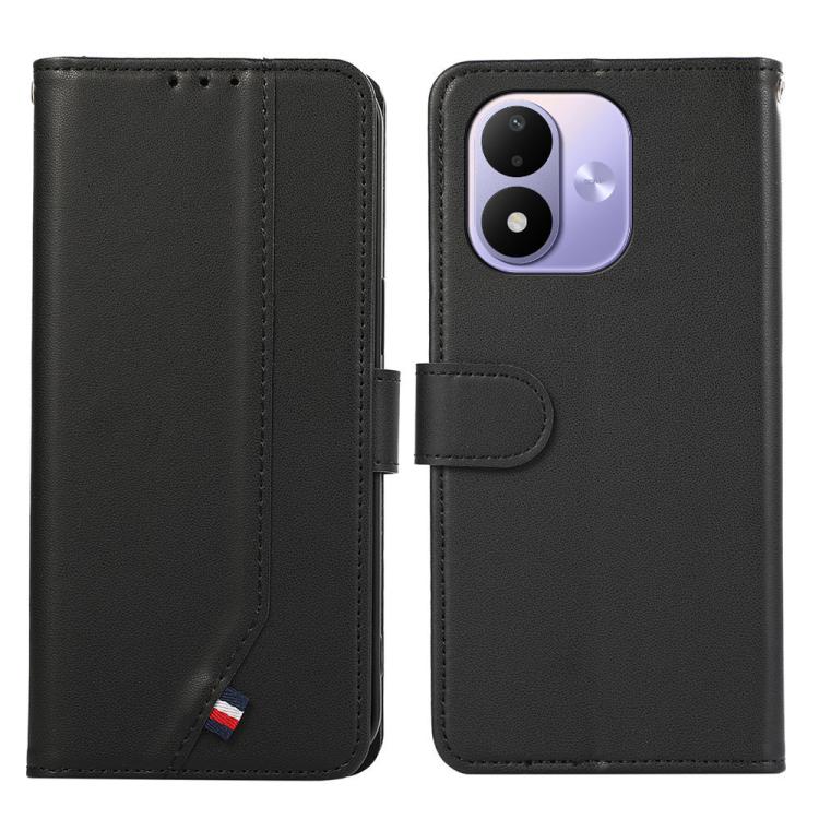 ABEEL Delicate Texture Splicing RFID Leather Phone Case, For Redmi Note 17 4G Global 169.7mm, For Redmi K100 Pro Max/Poco F9 Ultra 5G, For Redmi K100 Pro 5G/Poco F9 Pro 5G, For Redmi 17 5G / 4G Global 170mm, For Redmi A7 Pro 171mm/Poco C85x 5G         ...