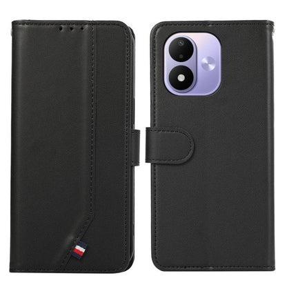 ABEEL Delicate Texture Splicing RFID Leather Phone Case, For Redmi Note 17 4G Global 169.7mm, For Redmi K100 Pro Max/Poco F9 Ultra 5G, For Redmi K100 Pro 5G/Poco F9 Pro 5G, For Redmi 17 5G / 4G Global 170mm, For Redmi A7 Pro 171mm/Poco C85x 5G         ...