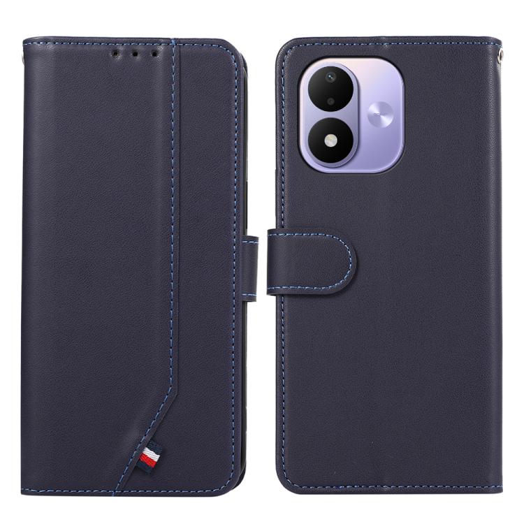 ABEEL Delicate Texture Splicing RFID Leather Phone Case, For Redmi Note 17 4G Global 169.7mm, For Redmi K100 Pro Max/Poco F9 Ultra 5G, For Redmi K100 Pro 5G/Poco F9 Pro 5G, For Redmi 17 5G / 4G Global 170mm, For Redmi A7 Pro 171mm/Poco C85x 5G         ...