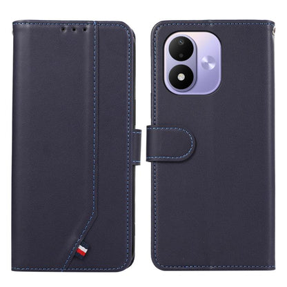 ABEEL Delicate Texture Splicing RFID Leather Phone Case, For Redmi Note 17 4G Global 169.7mm, For Redmi K100 Pro Max/Poco F9 Ultra 5G, For Redmi K100 Pro 5G/Poco F9 Pro 5G, For Redmi 17 5G / 4G Global 170mm, For Redmi A7 Pro 171mm/Poco C85x 5G         ...