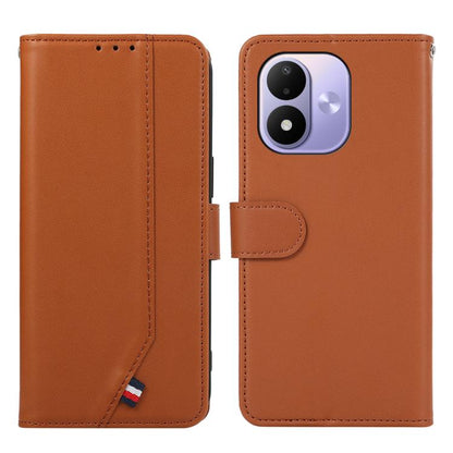 ABEEL Delicate Texture Splicing RFID Leather Phone Case, For Redmi Note 17 4G Global 169.7mm, For Redmi K100 Pro Max/Poco F9 Ultra 5G, For Redmi K100 Pro 5G/Poco F9 Pro 5G, For Redmi 17 5G / 4G Global 170mm, For Redmi A7 Pro 171mm/Poco C85x 5G         ...