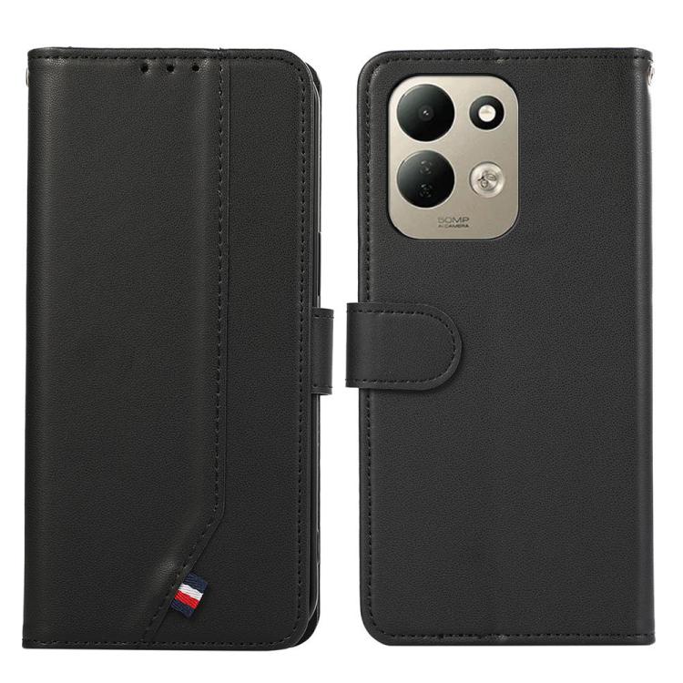 ABEEL Delicate Texture Splicing RFID Leather Phone Case, For Redmi Note 17 4G Global 169.7mm, For Redmi K100 Pro Max/Poco F9 Ultra 5G, For Redmi K100 Pro 5G/Poco F9 Pro 5G, For Redmi 17 5G / 4G Global 170mm, For Redmi A7 Pro 171mm/Poco C85x 5G         ...