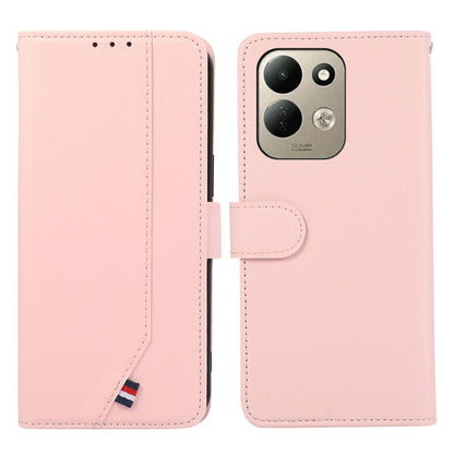 ABEEL Delicate Texture Splicing RFID Leather Phone Case, For Redmi Note 17 4G Global 169.7mm, For Redmi K100 Pro Max/Poco F9 Ultra 5G, For Redmi K100 Pro 5G/Poco F9 Pro 5G, For Redmi 17 5G / 4G Global 170mm, For Redmi A7 Pro 171mm/Poco C85x 5G         ...