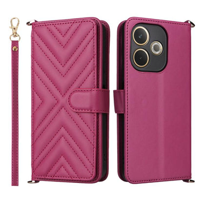 Multifunctional 6-Card Slots Leather Phone Case with Wrist Strap, For OPPO Reno15 A 5G / Reno15 F 5G, For OPPO Reno15 Pro Max 5G Global, For OPPO A6x 5G / 4G / A6 5G Global, For OPPO Reno15 Pro 5G Global, For OPPO Reno15 5G Global                      ...