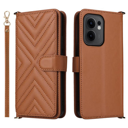 Multifunctional 6-Card Slots Leather Phone Case with Wrist Strap, For OPPO Reno13 F 4G / 5G, For OPPO A3X 5G / 4G / A3 5G / 4G Global, For OPPO Reno12 Pro 5G Global, For OPPO Reno12 5G Global
