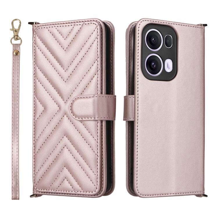 Multifunctional 6-Card Slots Leather Phone Case with Wrist Strap, For OPPO Reno15 A 5G / Reno15 F 5G, For OPPO Reno15 Pro Max 5G Global, For OPPO A6x 5G / 4G / A6 5G Global, For OPPO Reno15 Pro 5G Global, For OPPO Reno15 5G Global                      ...