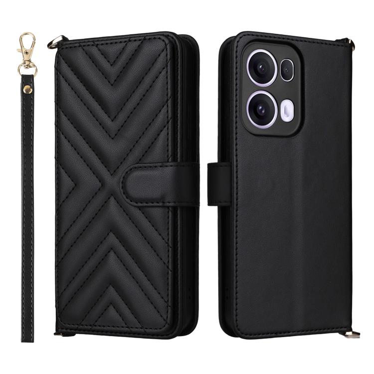 Multifunctional 6-Card Slots Leather Phone Case with Wrist Strap, For OPPO Reno15 A 5G / Reno15 F 5G, For OPPO Reno15 Pro Max 5G Global, For OPPO A6x 5G / 4G / A6 5G Global, For OPPO Reno15 Pro 5G Global, For OPPO Reno15 5G Global                      ...