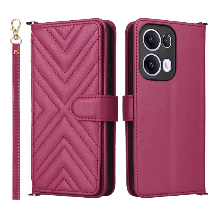 Multifunctional 6-Card Slots Leather Phone Case with Wrist Strap, For OPPO Reno15 A 5G / Reno15 F 5G, For OPPO Reno15 Pro Max 5G Global, For OPPO A6x 5G / 4G / A6 5G Global, For OPPO Reno15 Pro 5G Global, For OPPO Reno15 5G Global                      ...