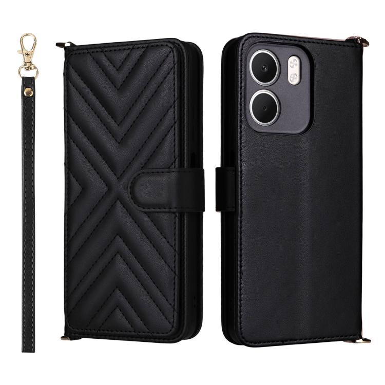 Multifunctional 6-Card Slots Leather Phone Case with Wrist Strap, For OPPO Reno15 A 5G / Reno15 F 5G, For OPPO Reno15 Pro Max 5G Global, For OPPO A6x 5G / 4G / A6 5G Global, For OPPO Reno15 Pro 5G Global, For OPPO Reno15 5G Global                      ...