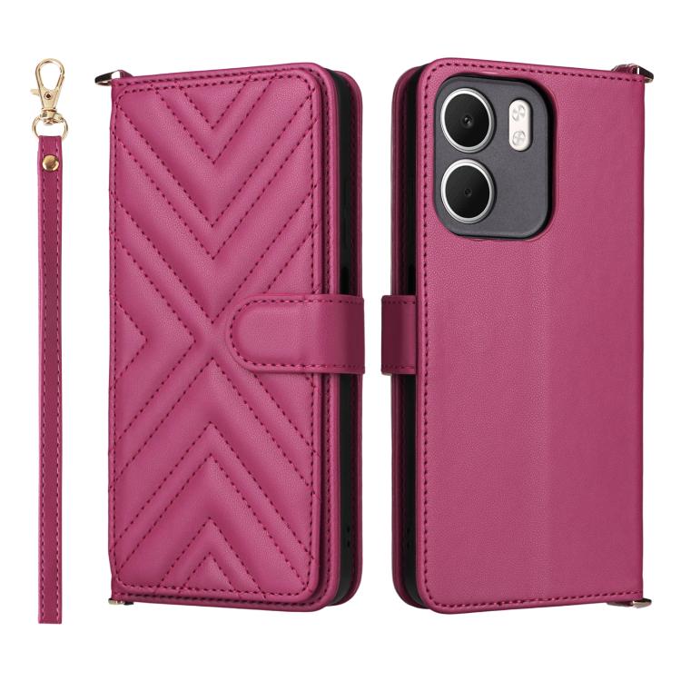 Multifunctional 6-Card Slots Leather Phone Case with Wrist Strap, For OPPO Reno15 A 5G / Reno15 F 5G, For OPPO Reno15 Pro Max 5G Global, For OPPO A6x 5G / 4G / A6 5G Global, For OPPO Reno15 Pro 5G Global, For OPPO Reno15 5G Global                      ...