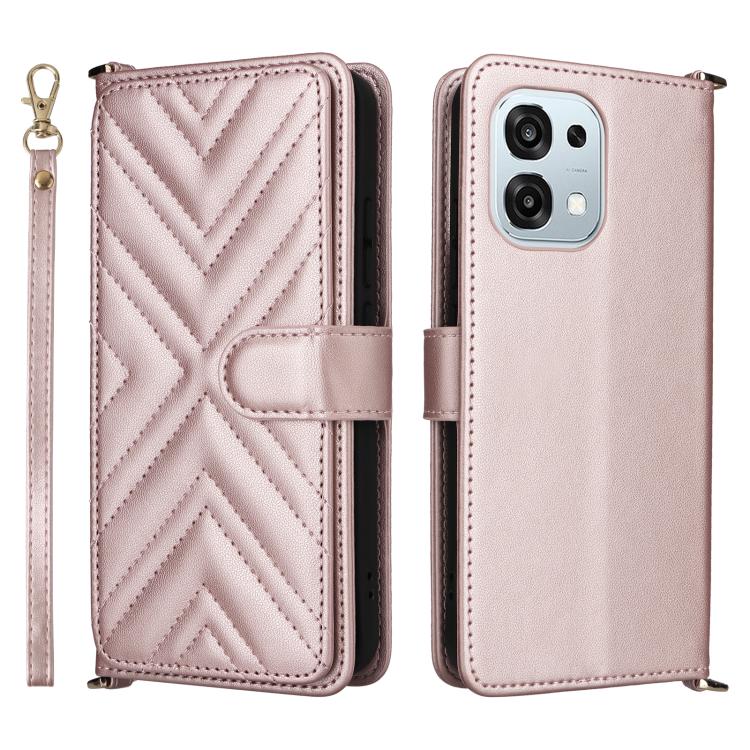 Multifunctional 6-Card Slots Leather Phone Case with Wrist Strap, For OPPO Reno15 A 5G / Reno15 F 5G, For OPPO Reno15 Pro Max 5G Global, For OPPO A6x 5G / 4G / A6 5G Global, For OPPO Reno15 Pro 5G Global, For OPPO Reno15 5G Global                      ...