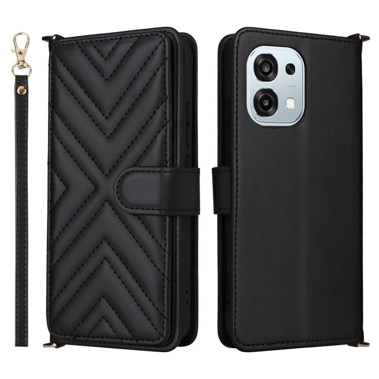 Multifunctional 6-Card Slots Leather Phone Case with Wrist Strap, For OPPO Reno15 A 5G / Reno15 F 5G, For OPPO Reno15 Pro Max 5G Global, For OPPO A6x 5G / 4G / A6 5G Global, For OPPO Reno15 Pro 5G Global, For OPPO Reno15 5G Global                      ...