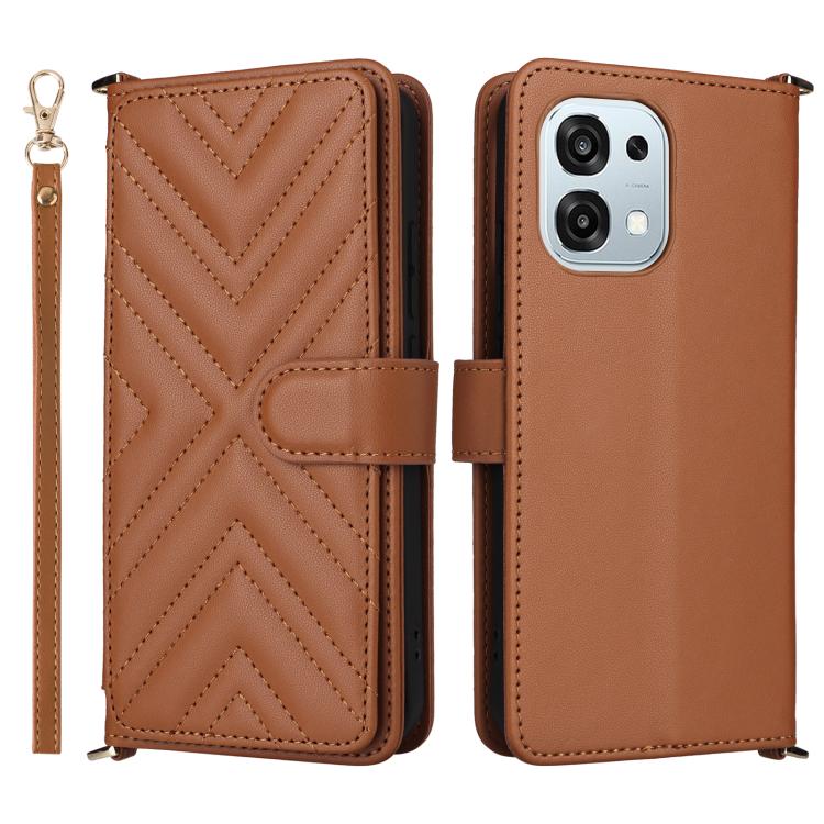 Multifunctional 6-Card Slots Leather Phone Case with Wrist Strap, For OPPO Reno15 A 5G / Reno15 F 5G, For OPPO Reno15 Pro Max 5G Global, For OPPO A6x 5G / 4G / A6 5G Global, For OPPO Reno15 Pro 5G Global, For OPPO Reno15 5G Global                      ...