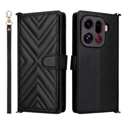 Multifunctional 6-Card Slots Leather Phone Case with Wrist Strap, For OPPO Reno15 A 5G / Reno15 F 5G, For OPPO Reno15 Pro Max 5G Global, For OPPO A6x 5G / 4G / A6 5G Global, For OPPO Reno15 Pro 5G Global, For OPPO Reno15 5G Global                      ...