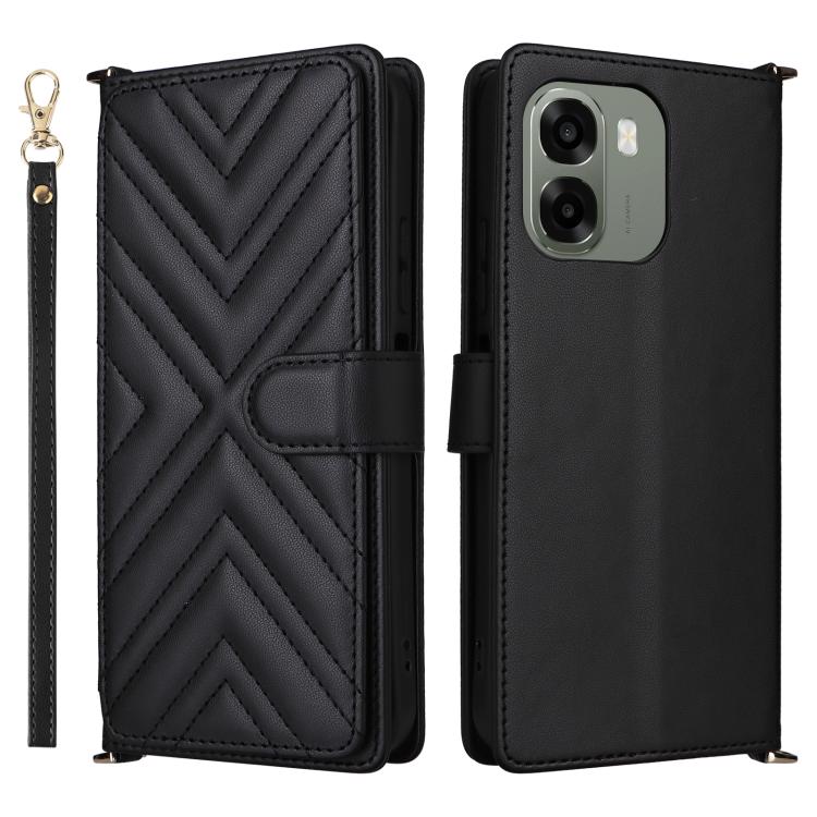 Multifunctional 6-Card Slots Leather Phone Case with Wrist Strap, For OPPO Reno15 A 5G / Reno15 F 5G, For OPPO Reno15 Pro Max 5G Global, For OPPO A6x 5G / 4G / A6 5G Global, For OPPO Reno15 Pro 5G Global, For OPPO Reno15 5G Global                      ...