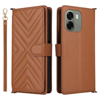 Multifunctional 6-Card Slots Leather Phone Case with Wrist Strap, For OPPO Reno15 A 5G / Reno15 F 5G, For OPPO Reno15 Pro Max 5G Global, For OPPO A6x 5G / 4G / A6 5G Global, For OPPO Reno15 Pro 5G Global, For OPPO Reno15 5G Global                      ...