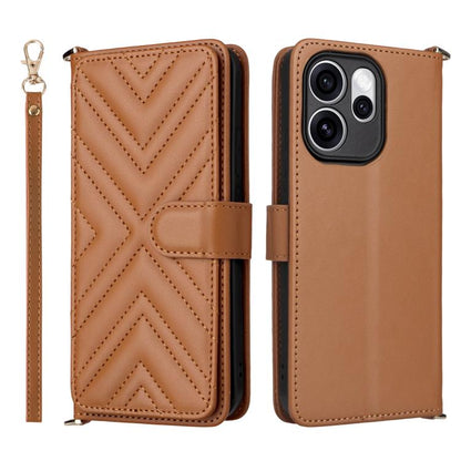 Multifunctional 6-Card Slots Leather Phone Case with Wrist Strap, For OPPO Reno15 A 5G / Reno15 F 5G, For OPPO Reno15 Pro Max 5G Global, For OPPO A6x 5G / 4G / A6 5G Global, For OPPO Reno15 Pro 5G Global, For OPPO Reno15 5G Global                      ...
